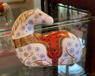 Royal Crown Horse Figurine (Autographed)