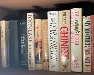 Large Library Of Books Collection W/ Art Books, Coffee Table Books, Novels, Mysteries, Crimes, Etc.