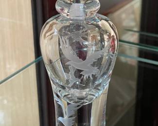 Collection Of Art Glass Perfume Bottles (Mostly Signed)