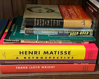 Large Library Of Books Collection W/ Art Books, Coffee Table Books, Novels, Mysteries, Crimes, Etc.