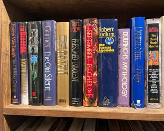 Large Library Of Books Collection W/ Art Books, Coffee Table Books, Novels, Mysteries, Crimes, Etc.