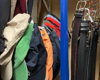 Closet Full Of Men's Clothing (T-Shirts, Dress Shirts, Suits, Jeans, Pants, Hats, Sweaters, Etc.)