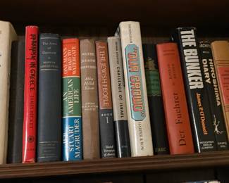 Large Library Of Books Collection W/ Art Books, Coffee Table Books, Novels, Mysteries, Crimes, Etc.