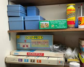 Assorted Board Games & Toys