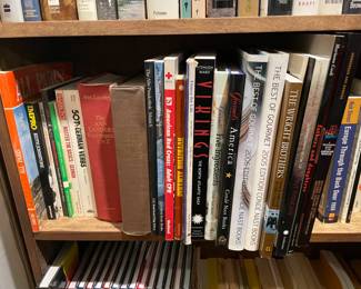 Large Library Of Books Collection W/ Art Books, Coffee Table Books, Novels, Mysteries, Crimes, Etc.