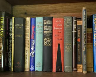 Large Library Of Books Collection W/ Art Books, Coffee Table Books, Novels, Mysteries, Crimes, Etc.