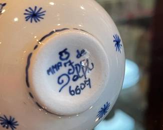 Delft Mini Bud Vase