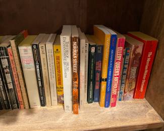 Large Library Of Books Collection W/ Art Books, Coffee Table Books, Novels, Mysteries, Crimes, Etc.