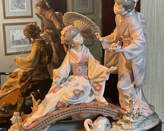 Large Lladro Figurine Collection