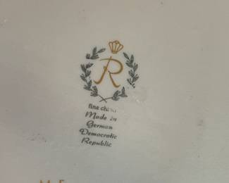 Antique German Democratic Republic Plate
