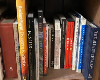 Large Library Of Books Collection W/ Art Books, Coffee Table Books, Novels, Mysteries, Crimes, Etc.
