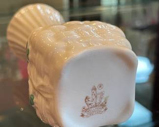 Belleek Mini Bud Vase
