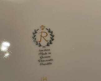 Antique German Democratic Republic Plate