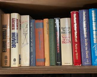 Large Library Of Books Collection W/ Art Books, Coffee Table Books, Novels, Mysteries, Crimes, Etc.