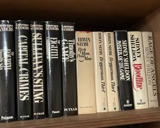 Large Library Of Books Collection W/ Art Books, Coffee Table Books, Novels, Mysteries, Crimes, Etc.