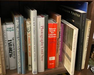 Large Library Of Books Collection W/ Art Books, Coffee Table Books, Novels, Mysteries, Crimes, Etc.