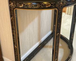 Asian Style Half Moon Table