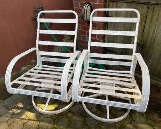 Swivel Lawn Arm Chairs
