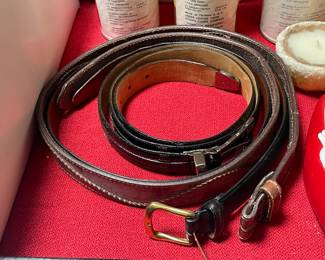 Leather Belts (Coach, Wrangler, Etc.)