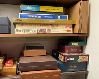 Assorted Board Games & Toys
