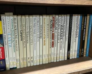 Large Library Of Books Collection W/ Art Books, Coffee Table Books, Novels, Mysteries, Crimes, Etc.