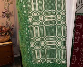 Fabulous Collection Of Vintage Heavy Handmade Blankets
