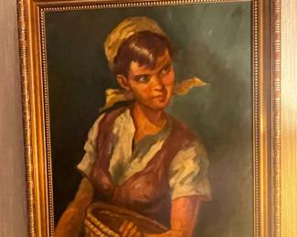 Framed & Signed Painting