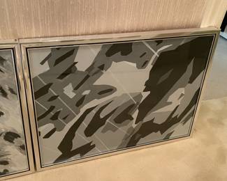 Modern Style Framed Artwork