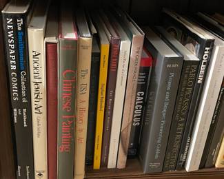 Large Library Of Books Collection W/ Art Books, Coffee Table Books, Novels, Mysteries, Crimes, Etc.