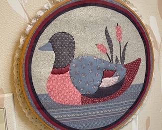 Handmade Duck Wall Hanging