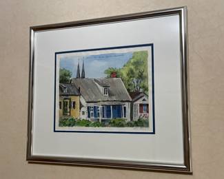 Framed & Signed Artwork By Alice Blank