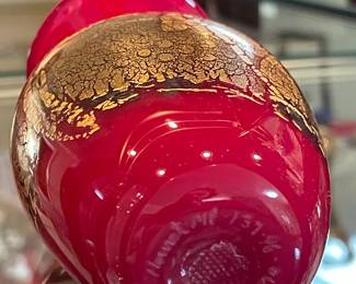 Collection Of Art Glass Perfume Bottles (Mostly Signed)
