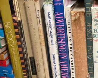 Large Library Of Books Collection W/ Art Books, Coffee Table Books, Novels, Mysteries, Crimes, Etc.