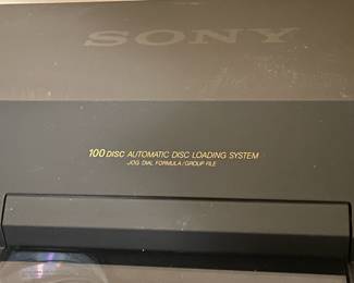 Sony 100 Disc Automatic Disc Loading System