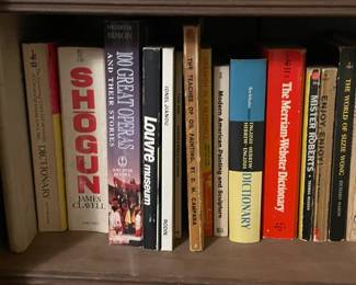 Large Library Of Books Collection W/ Art Books, Coffee Table Books, Novels, Mysteries, Crimes, Etc.