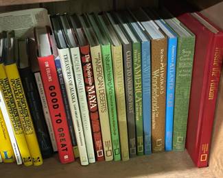 Large Library Of Books Collection W/ Art Books, Coffee Table Books, Novels, Mysteries, Crimes, Etc.