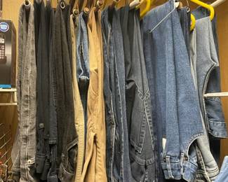 Closet Full Of Men's Clothing (T-Shirts, Dress Shirts, Suits, Jeans, Pants, Hats, Sweaters, Etc.)