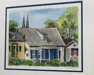 Framed & Signed Artwork By Alice Blank