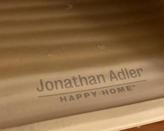 Jonathan Adler Tissue Box Holder & Trash Can
