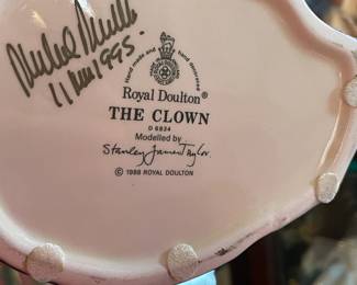 Royal Doulton "The Clown" Mug (Signed!)