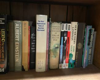 Large Library Of Books Collection W/ Art Books, Coffee Table Books, Novels, Mysteries, Crimes, Etc.