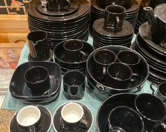 Massive Black China Set