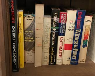 Large Library Of Books Collection W/ Art Books, Coffee Table Books, Novels, Mysteries, Crimes, Etc.