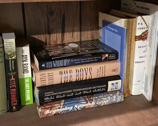 Large Library Of Books Collection W/ Art Books, Coffee Table Books, Novels, Mysteries, Crimes, Etc.