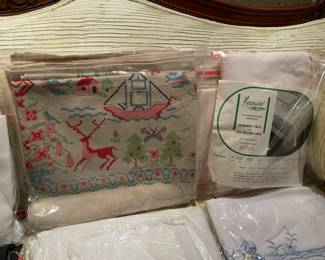 Assorted Table Linen