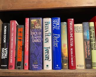 Large Library Of Books Collection W/ Art Books, Coffee Table Books, Novels, Mysteries, Crimes, Etc.