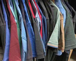 Closet Full Of Men's Clothing (T-Shirts, Dress Shirts, Suits, Jeans, Pants, Hats, Sweaters, Etc.)
