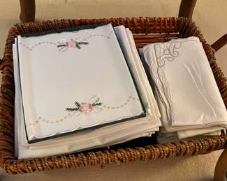 Assorted Table Linen