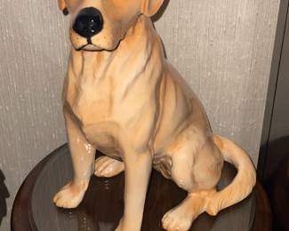 Large Royal Doulton Dog Figurine (Signed!)
