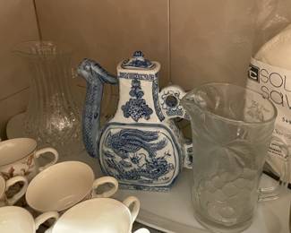 Pitchers & Teapot